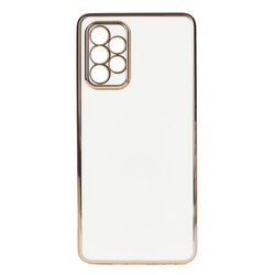 Galaxy A72 Kılıf Zore Bark Kapak Beyaz
