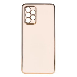 Galaxy A72 Kılıf Zore Bark Kapak Rose Gold
