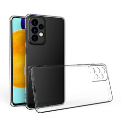 Galaxy A73 Kılıf Zore Kamera Korumalı Süper Silikon Kapak - Zore