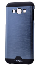 Galaxy A8 Kılıf Zore Metal Motomo Kapak - Thumbnail