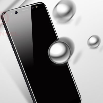 Galaxy A8 Plus 2018 Zore Kenarları Kırılmaya Dayanıklı Cam Ekran Koruyucu - 4