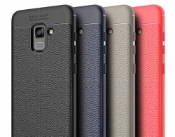 Galaxy A8 Plus 2018 Kılıf Zore Niss Silikon Kapak - 2
