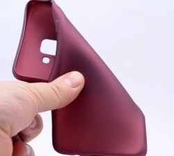 Galaxy A8 Plus 2018 Kılıf Zore Premier Silikon Kapak - 5