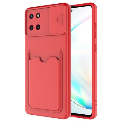 Galaxy A81 (Note 10 Lite) Kılıf ​Zore Kartix Kapak - 7