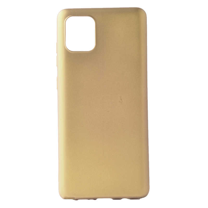 Galaxy A81 (Note 10 Lite) Kılıf Zore Premier Silikon Kapak - Gold