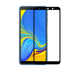 Galaxy A9 2018 Zore Kenarları Kırılmaya Dayanıklı Cam Ekran Koruyucu - Zore