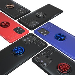 Galaxy A91 (S10 Lite) Kılıf Zore Ravel Silikon Kapak - 4