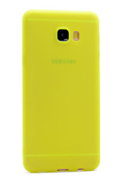 Galaxy C7 Kılıf Zore Premier Silikon Kapak - Zore