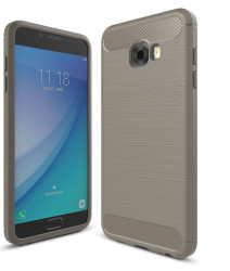 Galaxy C7 Pro Kılıf Zore Room Silikon Kapak - Zore