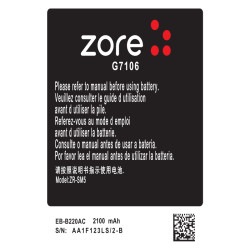 Galaxy Grand 2 G7106 Zore A Kalite Uyumlu Batarya - Zore