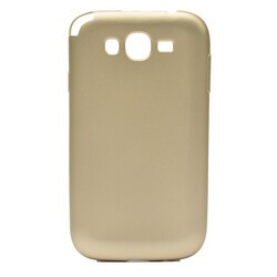 Galaxy Grand Duos İ9082 Case Zore Premier Silicon Cover Gold
