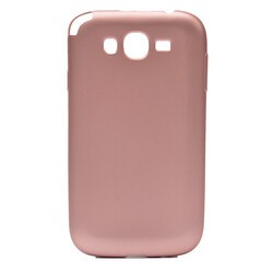 Galaxy Grand Duos İ9082 Kılıf Zore Premier Silikon Kapak Rose Gold