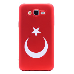 Galaxy Grand Prime G530 Case Zore Bayrak Silicon - Zore