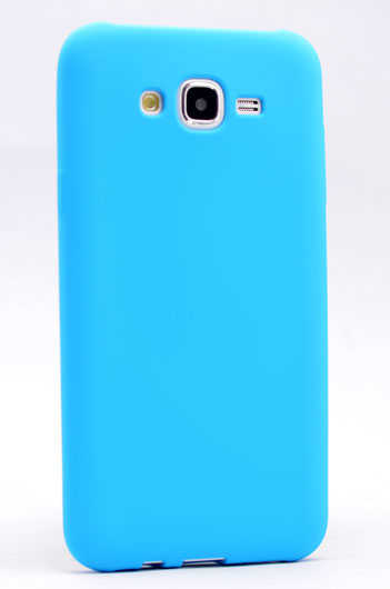 Galaxy J2 Kılıf Zore Premier Silikon Kapak - Mavi