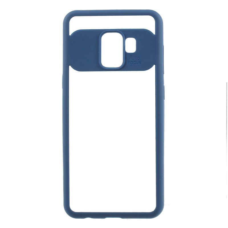 Galaxy J2 Pro 2018 Kılıf Zore Buttom Kapak - Mavi