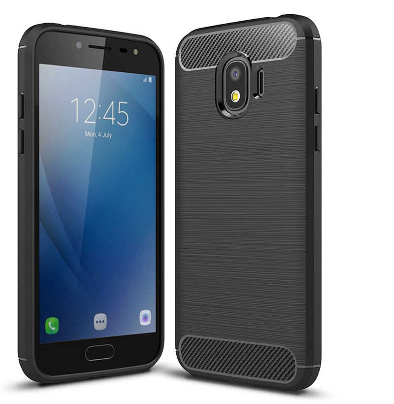 Galaxy J2 Pro 2018 Kılıf Zore Room Silikon Kapak - Siyah