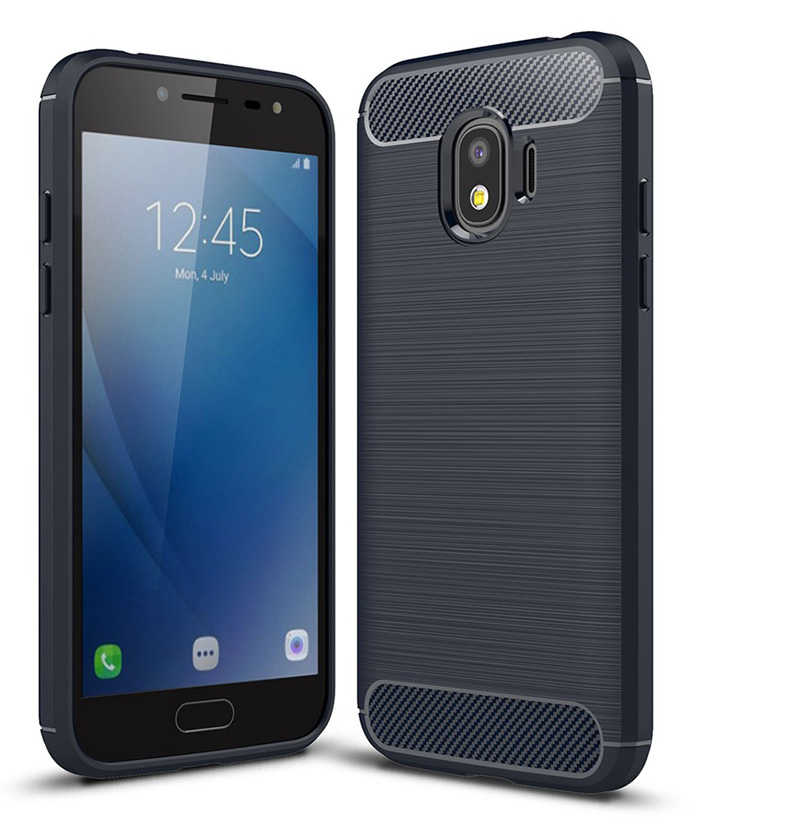Galaxy J2 Pro 2018 Kılıf Zore Room Silikon Kapak - Lacivert