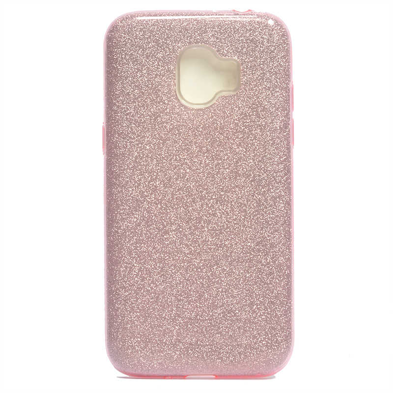 Galaxy J2 Pro 2018 Kılıf Zore Shining Silikon - Pembe