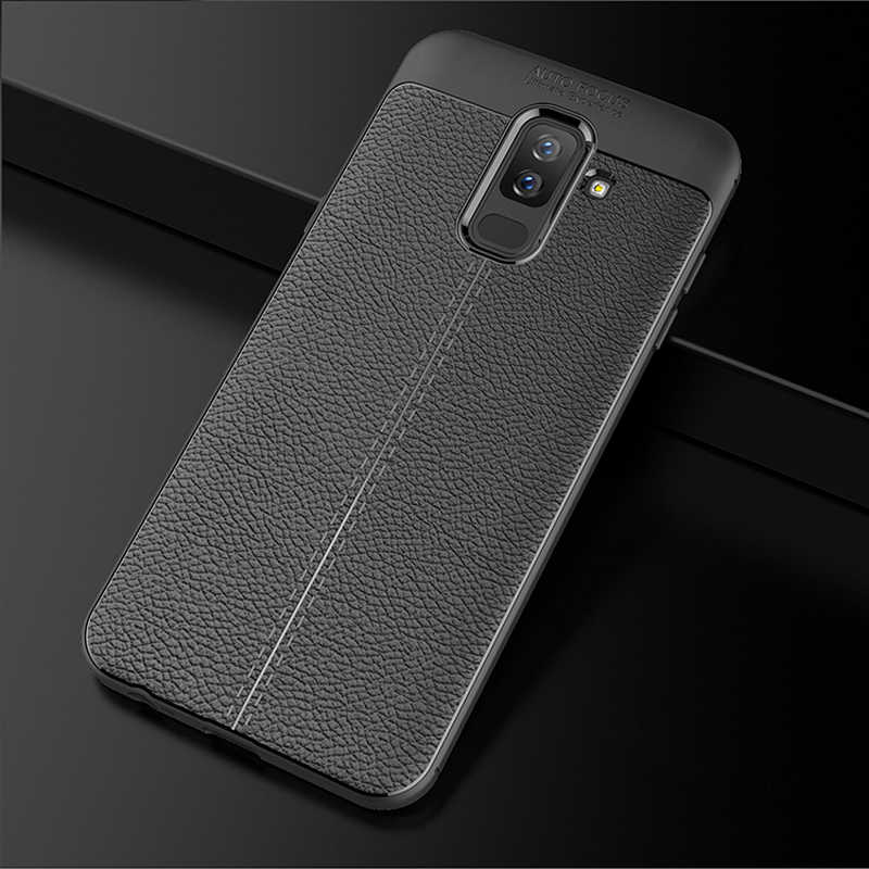 Galaxy J4 Kılıf Zore Niss Silikon Kapak - Siyah