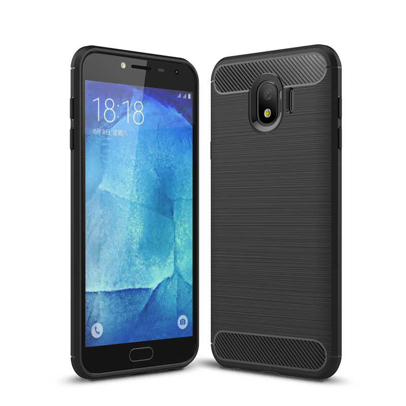 Galaxy J4 Kılıf Zore Room Silikon Kapak - Siyah