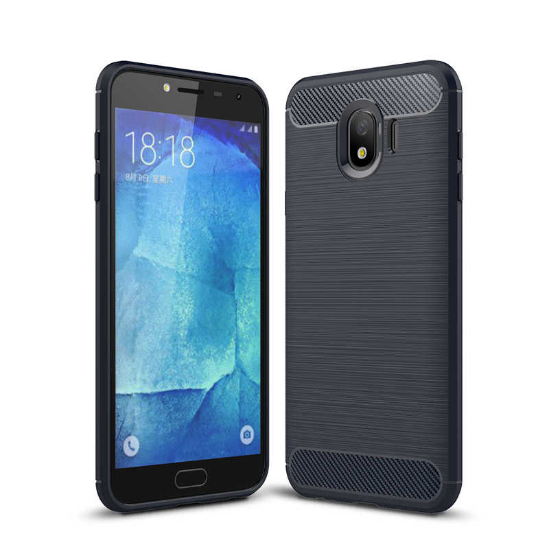 Galaxy J4 Kılıf Zore Room Silikon Kapak - Lacivert