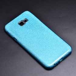 Galaxy J4 Plus Kılıf Zore Shining Silikon Mavi