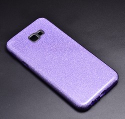 Galaxy J4 Plus Kılıf Zore Shining Silikon Mor