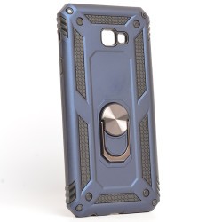 Galaxy J4 Plus Kılıf Zore Vega Kapak Mavi