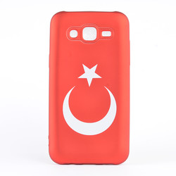 Galaxy J5 Kılıf Zore Bayrak Silikon - Zore