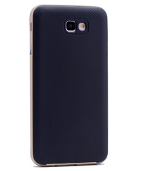 Galaxy J5 Prime Kılıf Zore İnce Mono Karbon Silikon Kapak - Zore