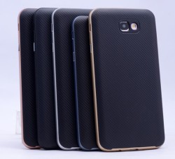 Galaxy J5 Prime Kılıf Zore İnce Mono Karbon Silikon Kapak - 6