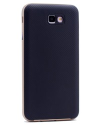 Galaxy J5 Prime Kılıf Zore İnce Mono Karbon Silikon Kapak - 3