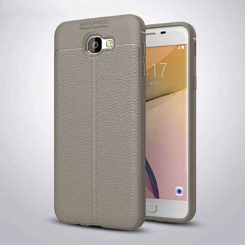 Galaxy J5 Prime Kılıf Zore Niss Silikon Kapak - Gri