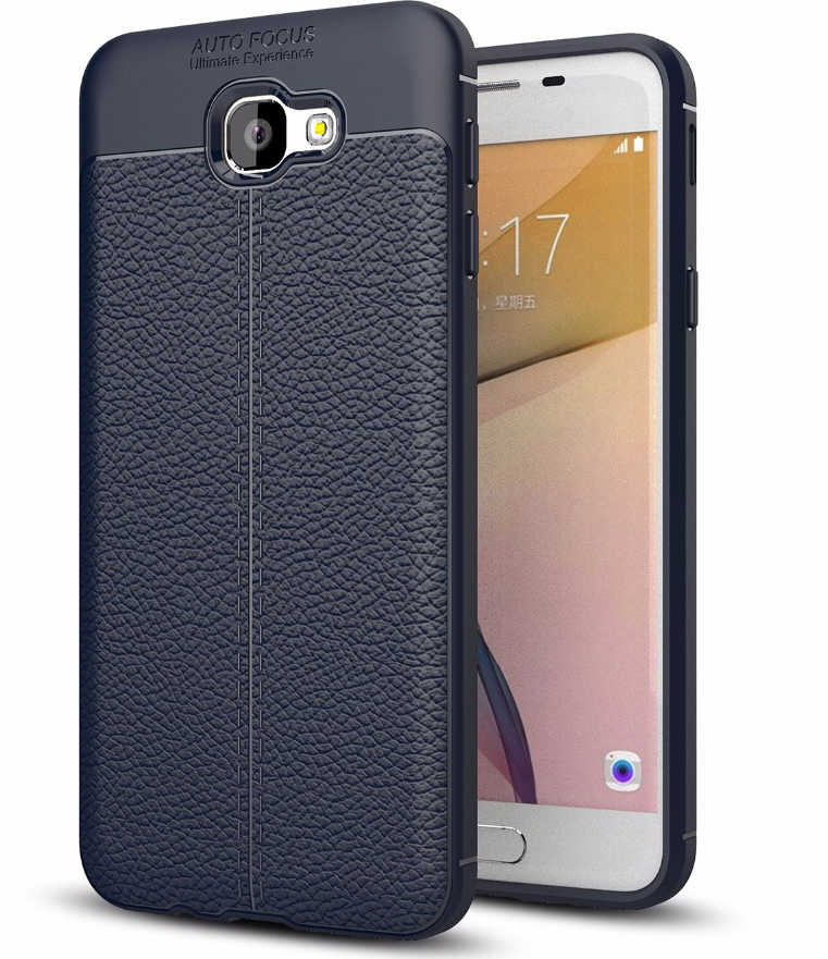 Galaxy J5 Prime Kılıf Zore Niss Silikon Kapak - Lacivert