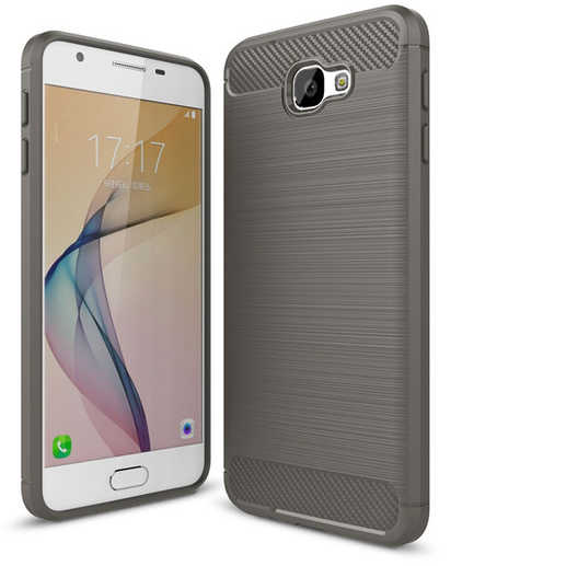 Galaxy J5 Prime Kılıf Zore Room Silikon Kapak - Gri