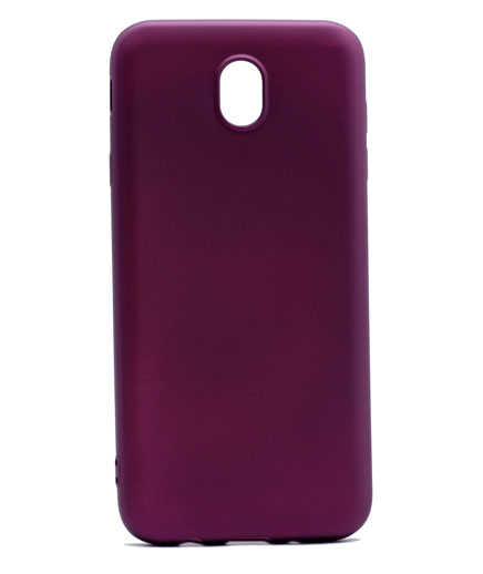 Galaxy J530 Pro Kılıf Zore Premier Silikon Kapak - Mor