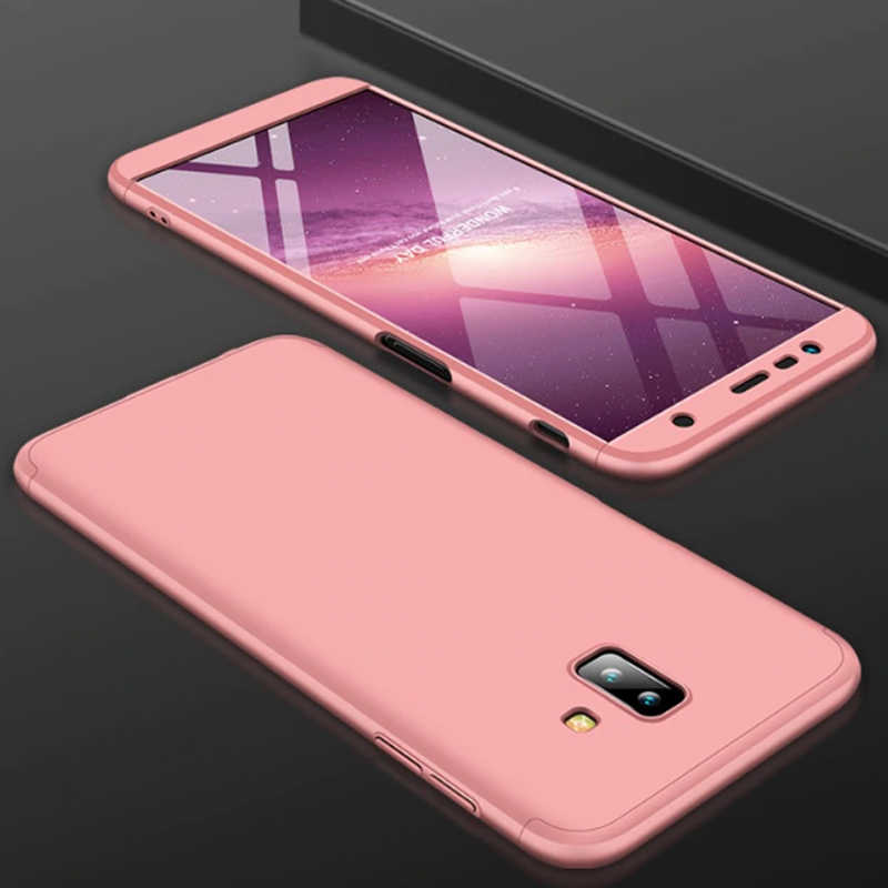 Galaxy J6 Plus Kılıf Zore Ays Kapak - Rose Gold