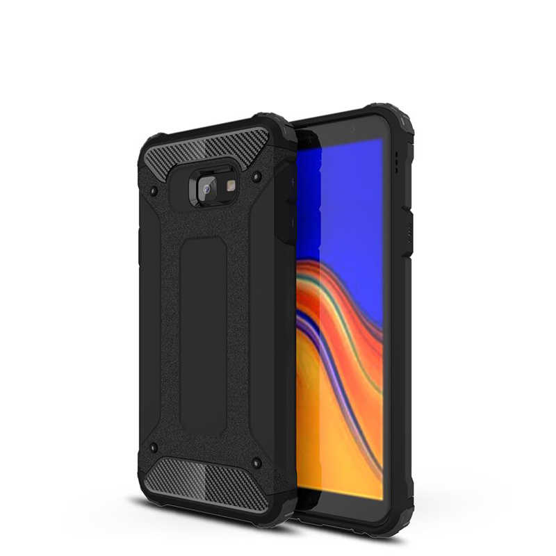 Galaxy J6 Plus Kılıf Zore Crash Silikon Kapak - Siyah