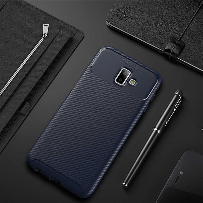 Galaxy J6 Plus Kılıf Zore Negro Silikon Kapak - Lacivert