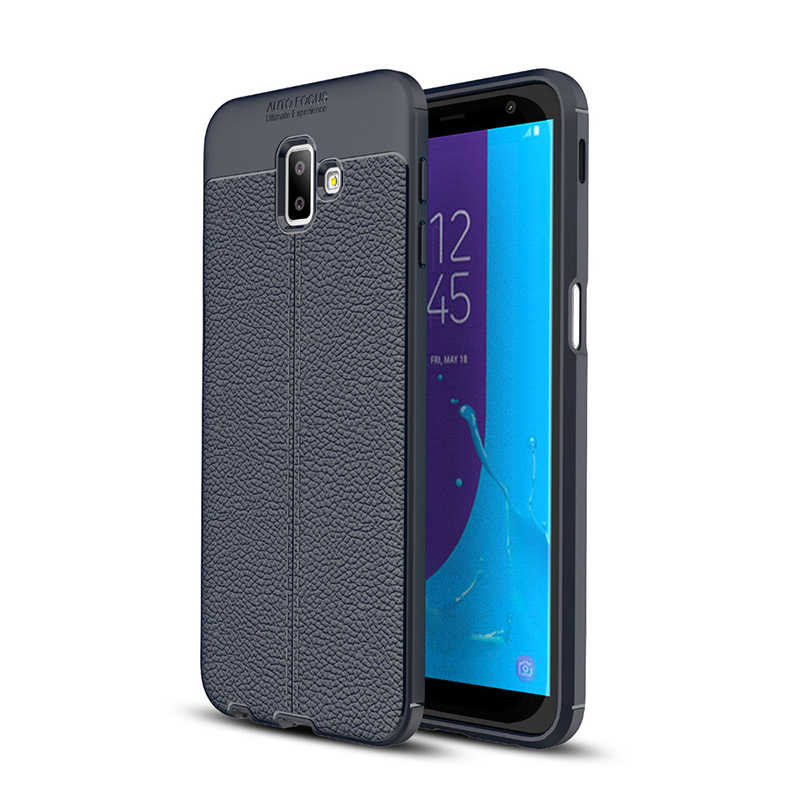 Galaxy J6 Plus Kılıf Zore Niss Silikon Kapak - Lacivert