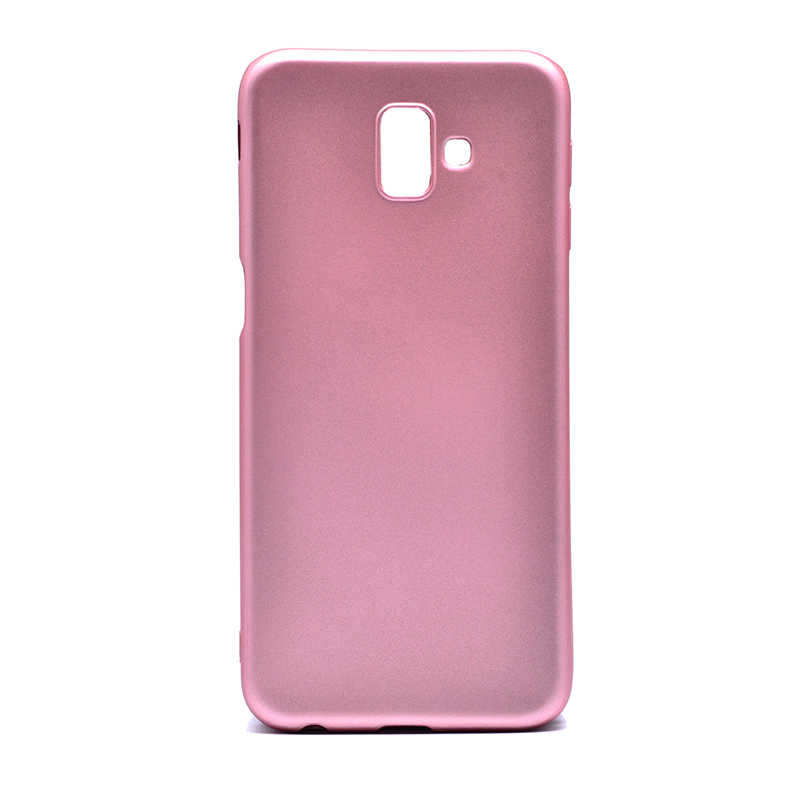 Galaxy J6 Plus Kılıf Zore Premier Silikon Kapak - Rose Gold