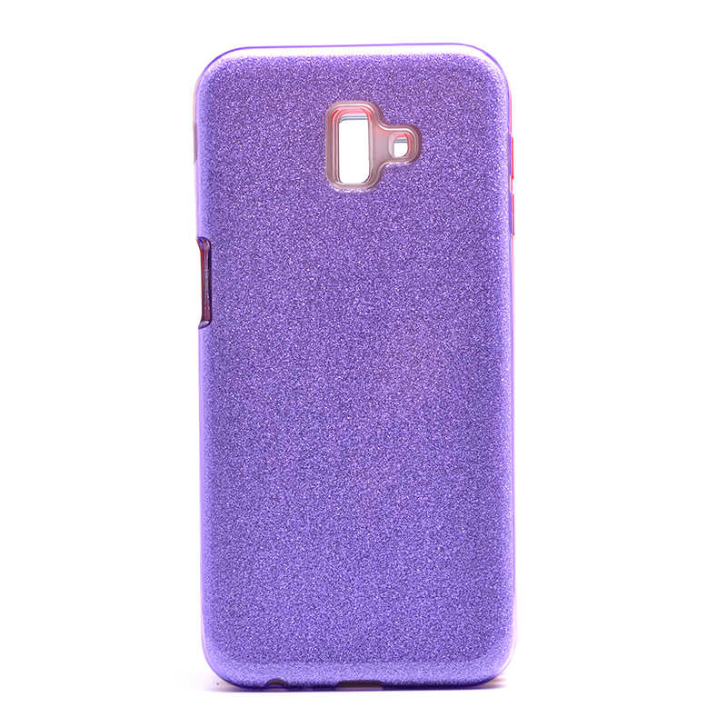 Galaxy J6 Plus Kılıf Zore Shining Silikon - Mor
