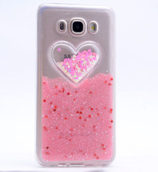 Galaxy J7 2016 Kılıf Zore Kalpli Silikon - Zore