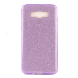 Galaxy J7 2016 Case Zore Shining Silicon Purple