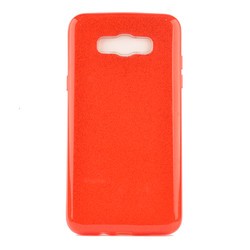 Galaxy J7 2016 Case Zore Shining Silicon Red