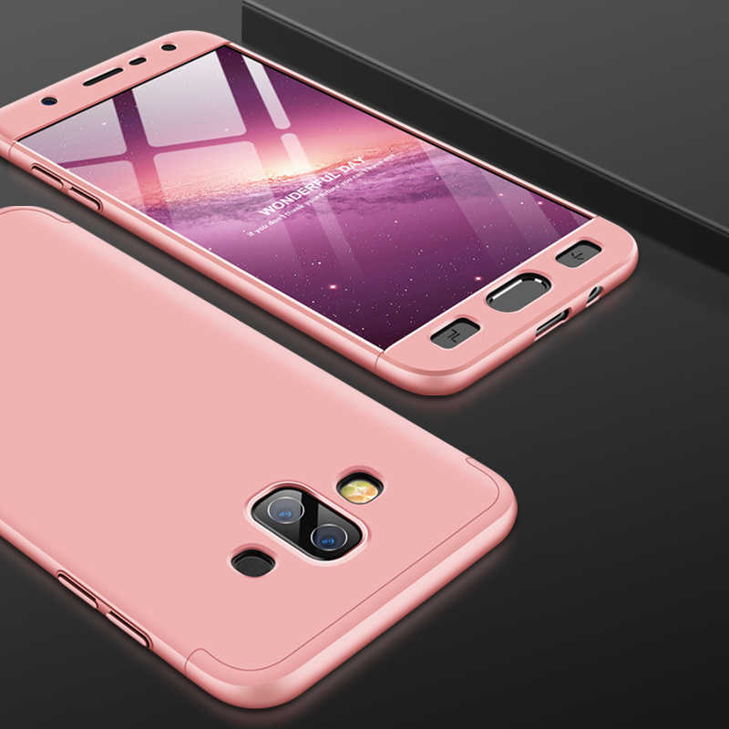 Galaxy J7 Duo Kılıf Zore Ays Kapak - Rose Gold