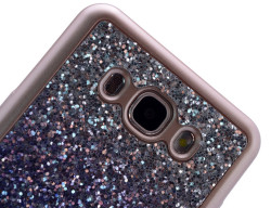 Galaxy J7 Kılıf Zore Simli Kırçıllı Silikon - Thumbnail