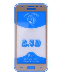 Galaxy J7 Prime Zore Az Eğimli Full Yapışkanlı Cam - 5