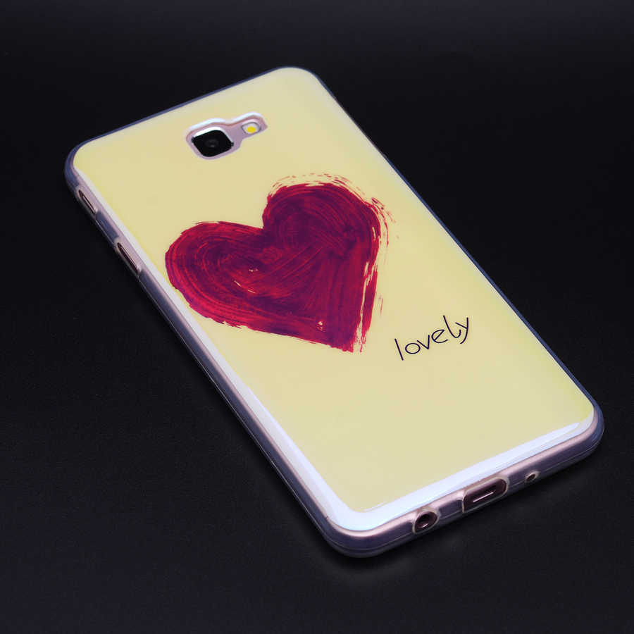 Galaxy J7 Prime Kılıf Zore Fani Silikon - NO1