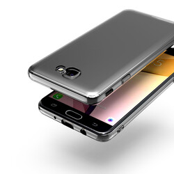 Galaxy J7 Prime Kılıf Zore Kamera Korumalı Süper Silikon Kapak - Thumbnail
